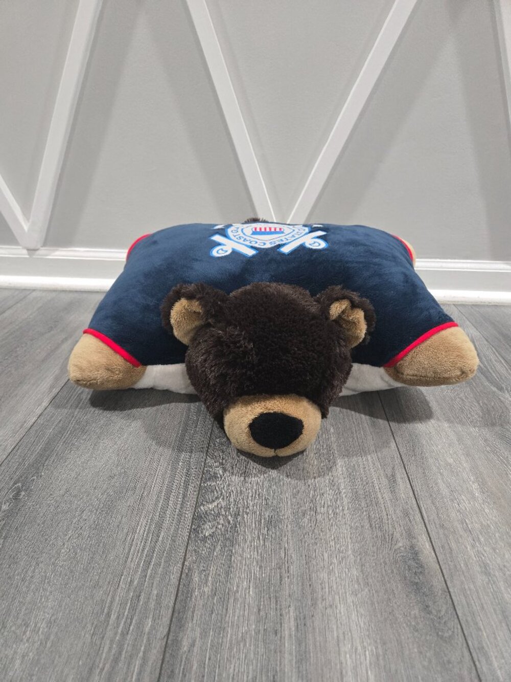 United States Cloast Guard Pillow Pet Bear